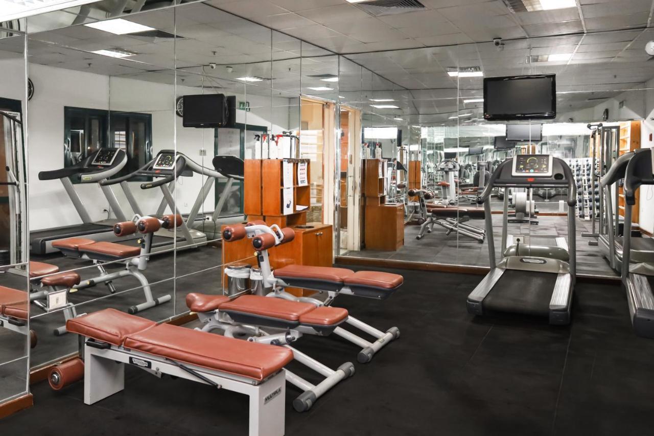 Sharm Dreams Vacation Club - Aqua Park Sharm El Sheikk Exterior foto A gym in a hotel